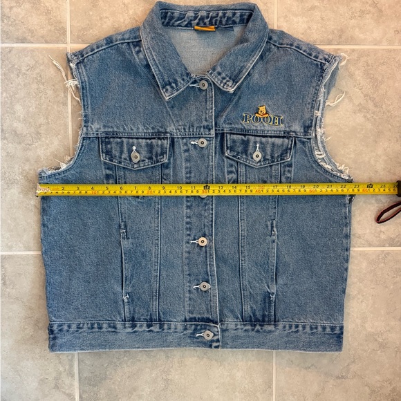 Vintage Winnie the Pooh Denim Vest - Picture 6 of 7